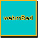 webmBed scherm voor extensie Chrome webwinkel in OffiDocs Chromium
