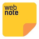 WebNote  screen for extension Chrome web store in OffiDocs Chromium
