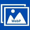 WebP Converter  screen for extension Chrome web store in OffiDocs Chromium