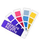 Website kleurenpaletscherm voor extensie Chrome-webwinkel in OffiDocs Chromium