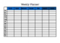 Kostenloser Download der Weekly Business Planner Microsoft Word-, Excel- oder Powerpoint-Vorlage zur kostenlosen Bearbeitung mit LibreOffice online oder OpenOffice Desktop online