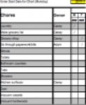 دانلود رایگان چک لیست جدول زمانبندی تمیز کردن خانه هفتگی، الگوی DOC، XLS یا PPT رایگان برای ویرایش با LibreOffice آنلاین یا OpenOffice Desktop آنلاین