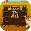 Whack Em All Game Hit the moles and avoid the bombs!  screen for extension Chrome web store in OffiDocs Chromium