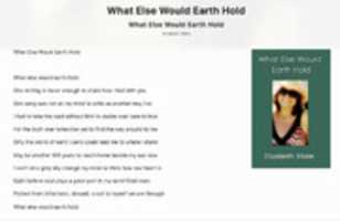 Free download What Else Would Earth Hold free photo or picture to be edited with GIMP online image editor