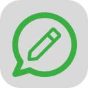 WhatsApp Editor  screen for extension Chrome web store in OffiDocs Chromium