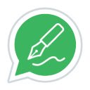 WhatsApp Signature Sender  screen for extension Chrome web store in OffiDocs Chromium