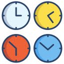 What Time Is It?  screen for extension Chrome web store in OffiDocs Chromium