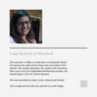 Free download What you need to know: Lady Rafaela of Wenlock free photo or picture to be edited with GIMP online image editor