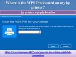 Free download Where Is The WPS Pin Located On My Hp Printer free photo or picture to be edited with GIMP online image editor
