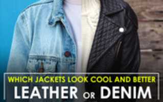 Free download Which Jackets Look Cool And Better Leather Or Denim? free photo or picture to be edited with GIMP online image editor