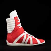 Free download white and red boxing shoes free photo or picture to be edited with GIMP online image editor
