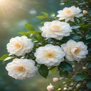 White Camellia Wallpaper  screen for extension Chrome web store in OffiDocs Chromium