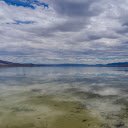 White clouds and clear water  screen for extension Chrome web store in OffiDocs Chromium