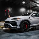 White Lamborghini Urus Theme: Power, Luxury, and Prestige  screen for extension Chrome web store in OffiDocs Chromium