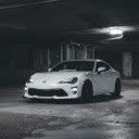 White Toyota Sports Car Parked in an Underground Parking Lot  screen for extension Chrome web store in OffiDocs Chromium