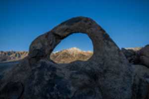 Free download Whitney Portal Arch in the Alabama Hills free photo or picture to be edited with GIMP online image editor
