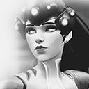Widowmaker (Overwatch BW Theme)  screen for extension Chrome web store in OffiDocs Chromium