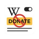 Wikipedia Donation Banner Remover  screen for extension Chrome web store in OffiDocs Chromium