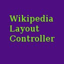 Wikipedia Layout Controller  screen for extension Chrome web store in OffiDocs Chromium