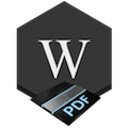 Écran WikiQuick Save pour l'extension Chrome web store dans OffiDocs Chromium