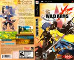 Free download WILD ARMS XF [ULUS-10339] PSP Box Art free photo or picture to be edited with GIMP online image editor