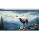 wild elk roaming  screen for extension Chrome web store in OffiDocs Chromium