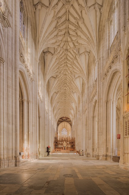 Descarga gratuita de la plantilla de fotografía gratuita de la Catedral de Winchester para editar con el editor de imágenes en línea GIMP