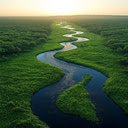 Winding river wallpaper  screen for extension Chrome web store in OffiDocs Chromium