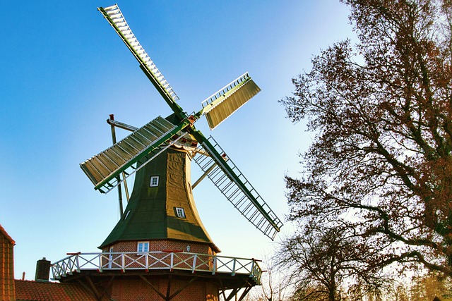 Kostenloser Download Windmühle altes historisches Gebäude kostenloses Bild zur Bearbeitung mit GIMP kostenloser Online-Bildbearbeitung