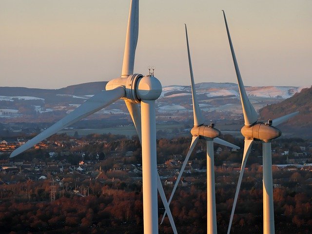 Kostenloser Download von Windmühlen, Energie, Windpark, kostenloses Bild, das mit dem kostenlosen Online-Bildeditor GIMP bearbeitet werden kann