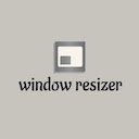 Window Cross Resizer  screen for extension Chrome web store in OffiDocs Chromium