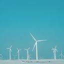 Wind Turbines in Winter Landscape  screen for extension Chrome web store in OffiDocs Chromium
