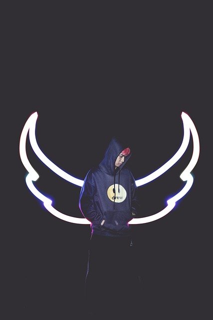 Free download wings shining light painting free picture to be edited with GIMP free online image editor