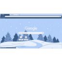 Winter  screen for extension Chrome web store in OffiDocs Chromium