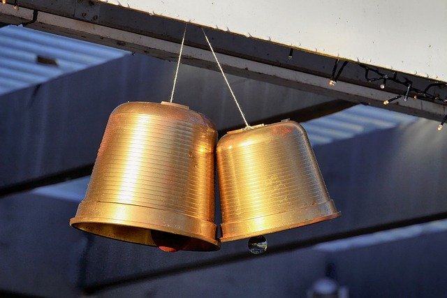 Free download winter christmas bells golden free picture to be edited with GIMP free online image editor