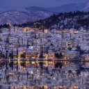 WINTER CITY THEME  screen for extension Chrome web store in OffiDocs Chromium