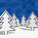 Free download Winter Painting -  free illustration to be edited with GIMP free online image editor