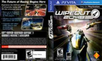 Free download WipEout 2048 [PCSA-22003] Vita Box Art free photo or picture to be edited with GIMP online image editor