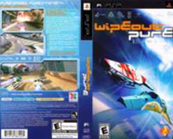 Free download Wipeout Pure [UCUS-98612] PSP Box Art free photo or picture to be edited with GIMP online image editor