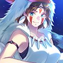 Wolfsmädchen | Prinzessin Mononoke | Anime (Manga)-Bildschirm für die Erweiterung Chrome Web Store in OffiDocs Chromium