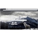 Wolf on the Mountain  screen for extension Chrome web store in OffiDocs Chromium