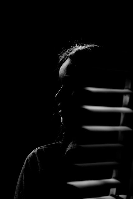 Free download woman face silhouette dark shadow free picture to be edited with GIMP free online image editor