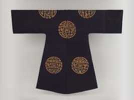 Free download Womans Ensemble of Robe and Coat with Shou Medallions free photo or picture to be edited with GIMP online image editor