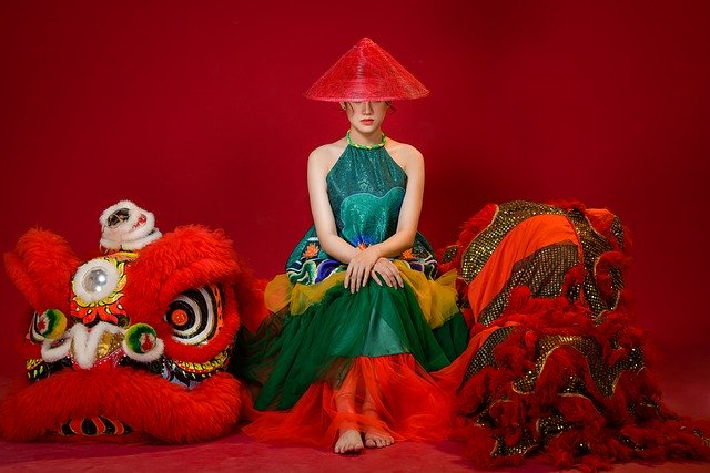 Free download woman vietnamese tet culture model free picture to be edited with GIMP free online image editor