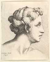 Free download Woman with a Bound Tress of Hair free photo or picture to be edited with GIMP online image editor