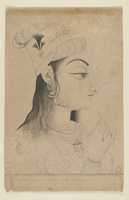 Free download Woman with a Turban Dressed as Radha free photo or picture to be edited with GIMP online image editor