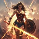 Wonder Woman  screen for extension Chrome web store in OffiDocs Chromium