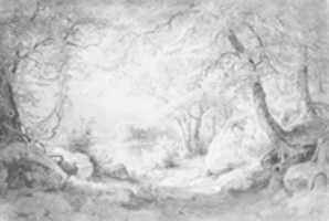 Free download Wooded Landscape with Lake and Mountains (from the Cropsey Album) free photo or picture to be edited with GIMP online image editor