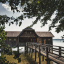 Wooden bridge  screen for extension Chrome web store in OffiDocs Chromium