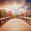 Wooden bridge across the river  screen for extension Chrome web store in OffiDocs Chromium